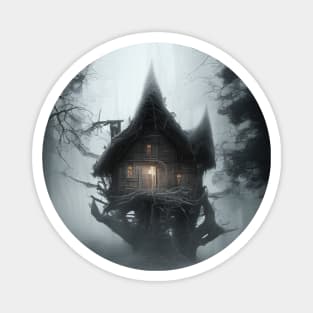 Whispering Hut in the Darkwood Magnet